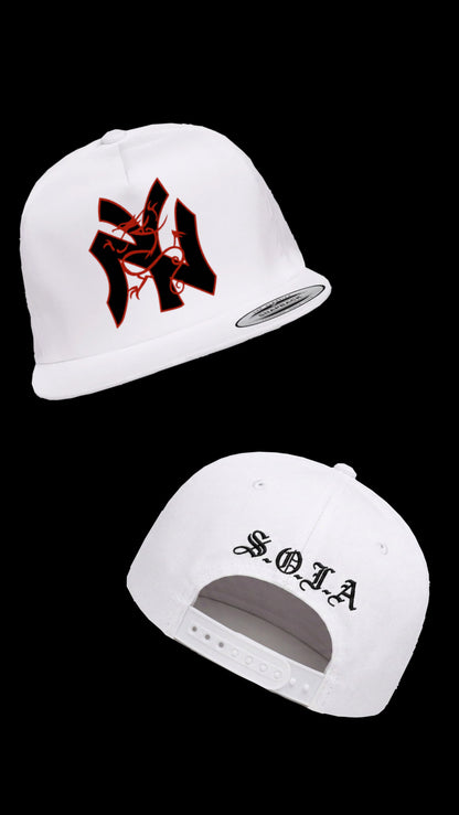 PREORDER NOW - S.O.I.A Snapback (White)